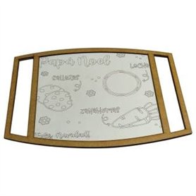 Bandeja “Papá Noel – Galletas, Leche y Zanahorias”