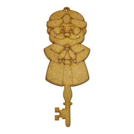 LLave REY BALTASAR DM. 7,5x20cm. 