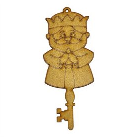 LLave REY GASPAR DM. 7,5x20cm. 