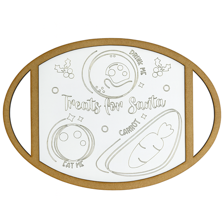 Bandeja DM Bandeja Navideña  “Treats for Santa” 