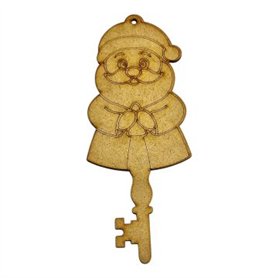 LLave PAPÁ NOEL DM. 8x20cm. 