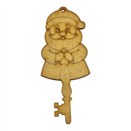 LLave PAPÁ NOEL DM. 8x20cm. 