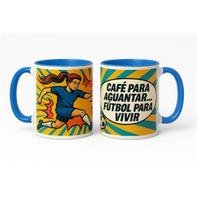 Taza Cerámica MUJER FÚTBOL