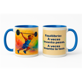 Taza Cerámica HOMBRE CROSSFIT