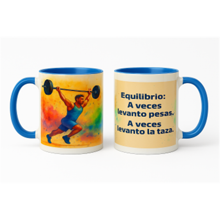 Taza Cerámica HOMBRE CROSSFIT