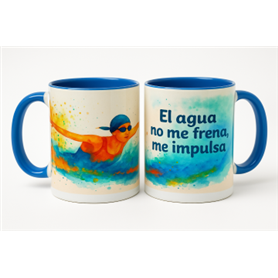 Taza Cerámica MUJER NATACIÓN