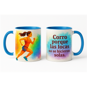 Taza Cerámica MUJER RUNNING