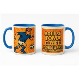 Taza Cerámica HOMBRE FÚTBOL