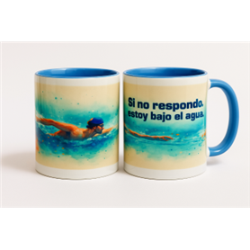 Taza Cerámica HOMBRE NATACIÓN