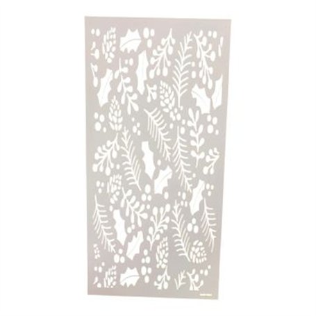 Plantilla Stencil HOJAS I COTP8033 15x30cm.