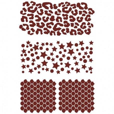 Stenncil MNS004 14,5x24cm