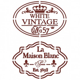 MISS STENCILS 21x28cm