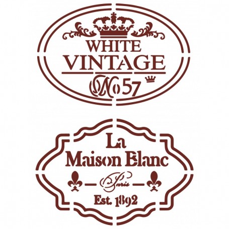 MISS STENCILS 21x28cm