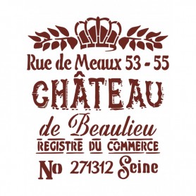 MISS STENCILS 21x28cm