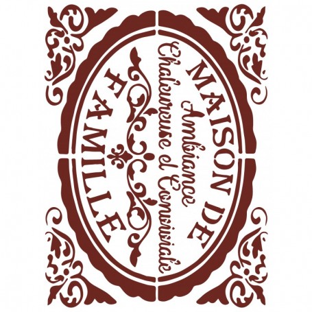 MISS STENCILS 21x28cm