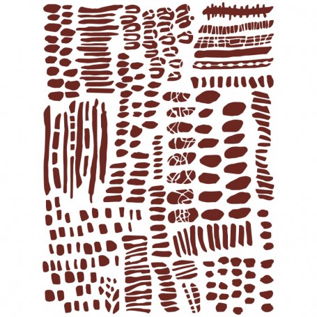 MISS STENCILS 21x28cm