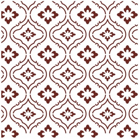 MISS STENCILS 25x25cm