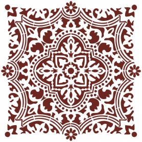 MISS STENCILS 25x25cm