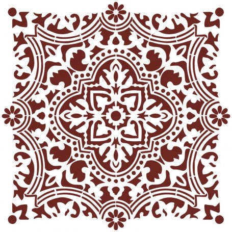 MISS STENCILS 25x25cm