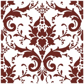 MISS STENCILS 25x25cm