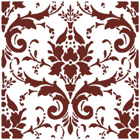 MISS STENCILS 25x25cm