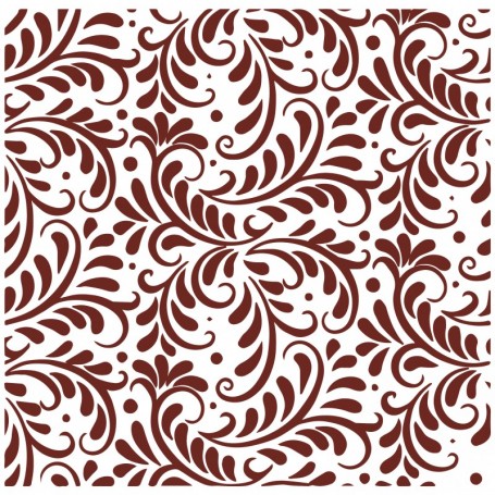 MISS STENCILS 25x25cm