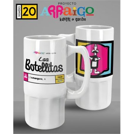 Jarra de Ceramica Arraigo LAS BOTELLITAS