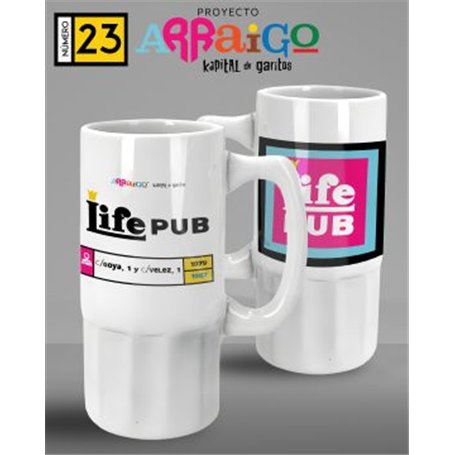 Jarra de Ceramica Arraigo LIFE PUB