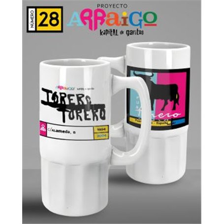 Jarra de Ceramica Arraigo TORERO