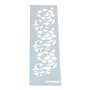 Plantilla Stencil Flores COTP7025 6x15cm.