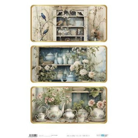 Papel De Arroz "Firenze IV"  54x33cm