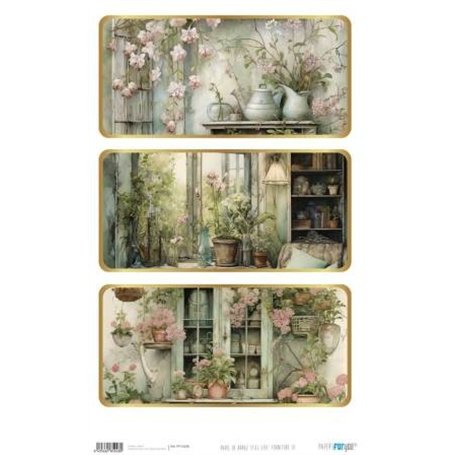 Papel De Arroz "Still Life: Furniture III"  54x33cm