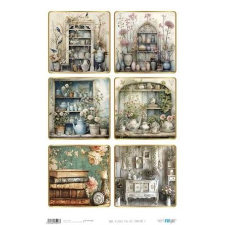 Papel De Arroz "Still Life: Furniture II"  54x33cm