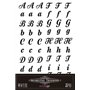 Decor Transfers Abecedary 20x30cm. 3 Hojas.