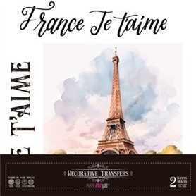 Decor Transfers Paris II 30x30cm. 2  Hojas.