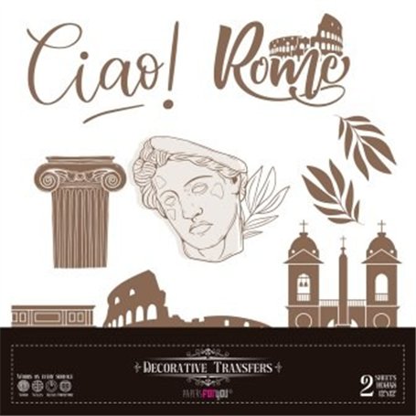 Decor Transfers Roma I 30x30cm. 2  Hojas.