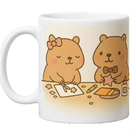 Taza Cerámica CAPIBARAS, para personalizar.