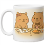 Taza Cerámica CAPIBARAS, para personalizar.