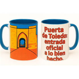 Taza Cerámica PUERTA DE TOLEDO.