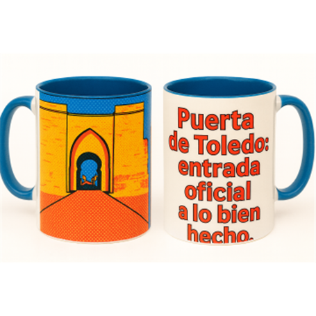 Taza Cerámica PUERTA DE TOLEDO.