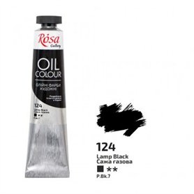 Oleo Rosa STUDIO 124 Lamp Black 45ml
