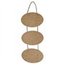 Colgador 3 carteles 62x28 cm Ovalados