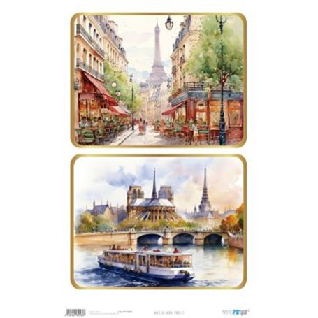 Papel De Arroz "Paris V"  54x33cm