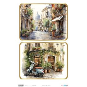 Papel De Arroz "Roma V"  54x33cm