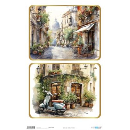 Papel De Arroz "Roma V"  54x33cm