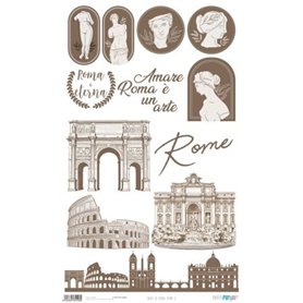 Papel De Arroz "Roma X" 33x54cm