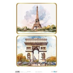 Papel De Arroz "Paris I" 33x54cm