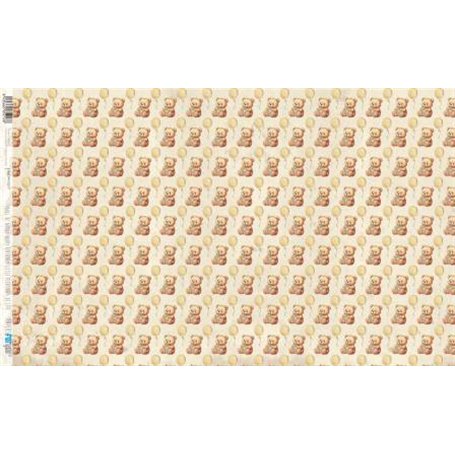 Papel De Arroz "Happy Birthday" 33x54cm