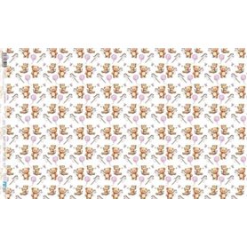 Papel De Arroz "Happy Birthday" 33x54cm