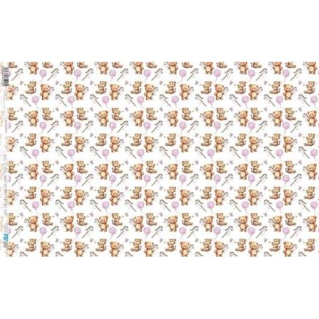 Papel De Arroz "Happy Birthday" 33x54cm